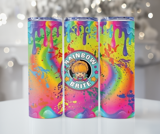 #302 Rainbow Bright Tumbler