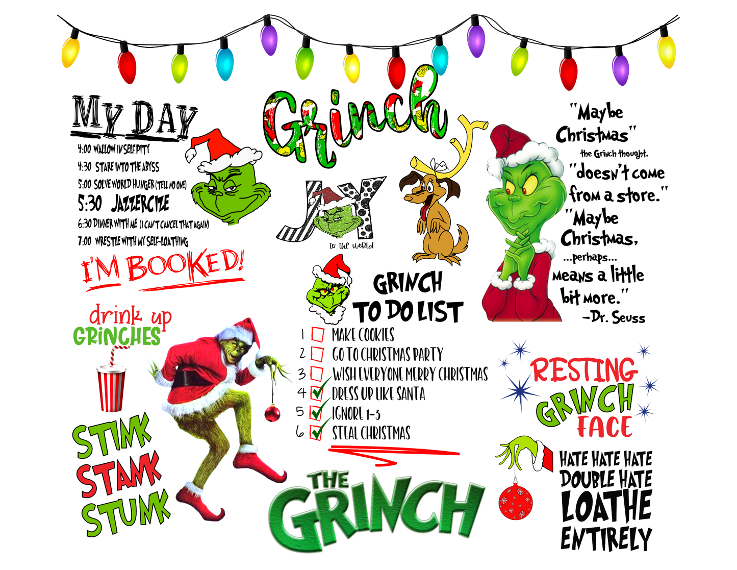 #307 The Grinch Tumbler
