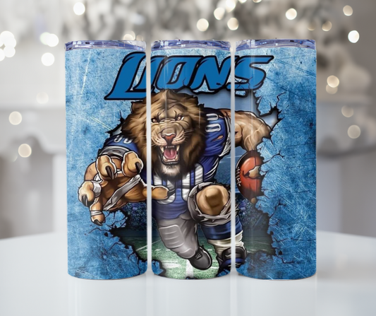 #323 Lions Tumbler