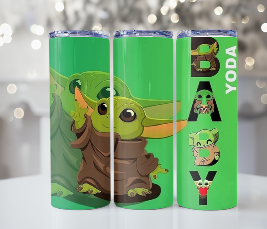 #353 Yoda Baby Tumbler