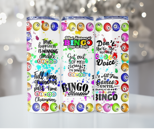 #391 Bingo Tumbler