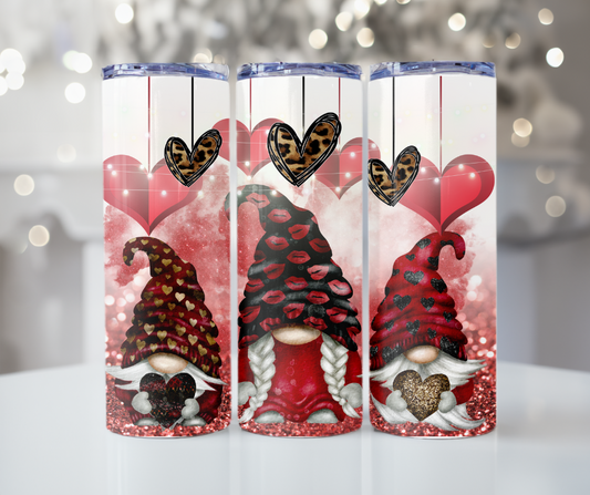 #399 Heart Gnome Tumbler