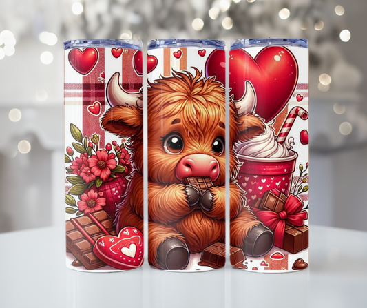 #430 Chocolate Cow Tumbler