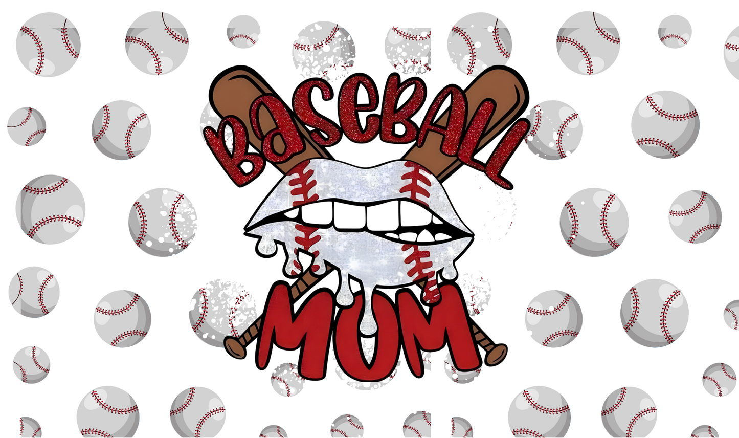 #495 Baseball Mom Can Cooler