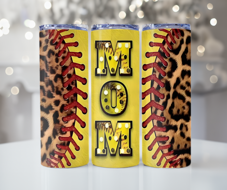 #512 Mom Softball Tumbler