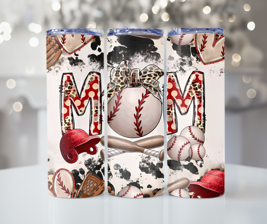 #517 Baseball Mom Tumbler
