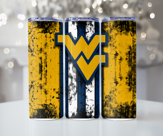 #549 West Virginia Football Tumbler