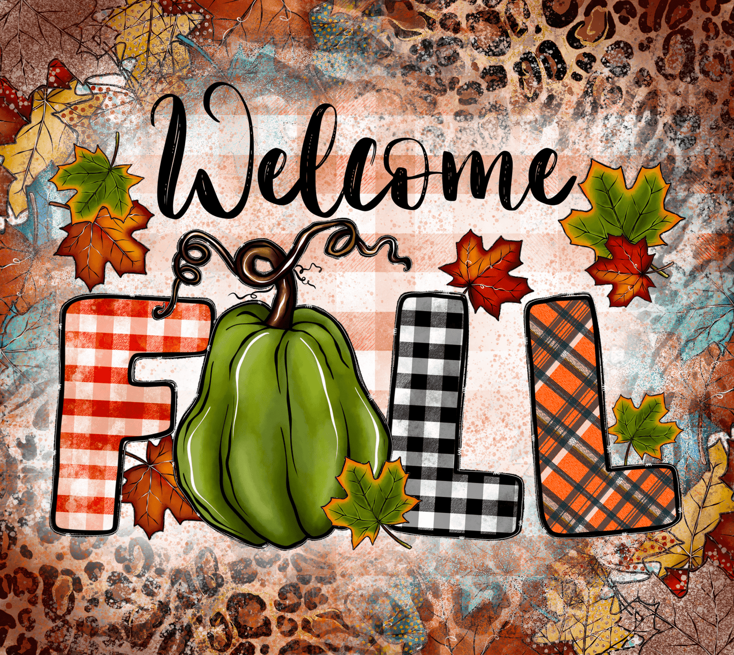 #73 Welcome Fall Tumbler