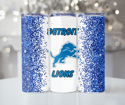 #145 Detroit Lions with Lion Tumbler